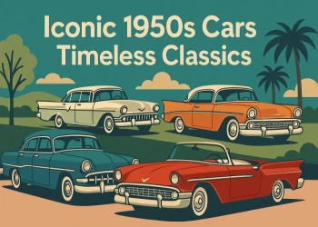 Iconic 1950s cars